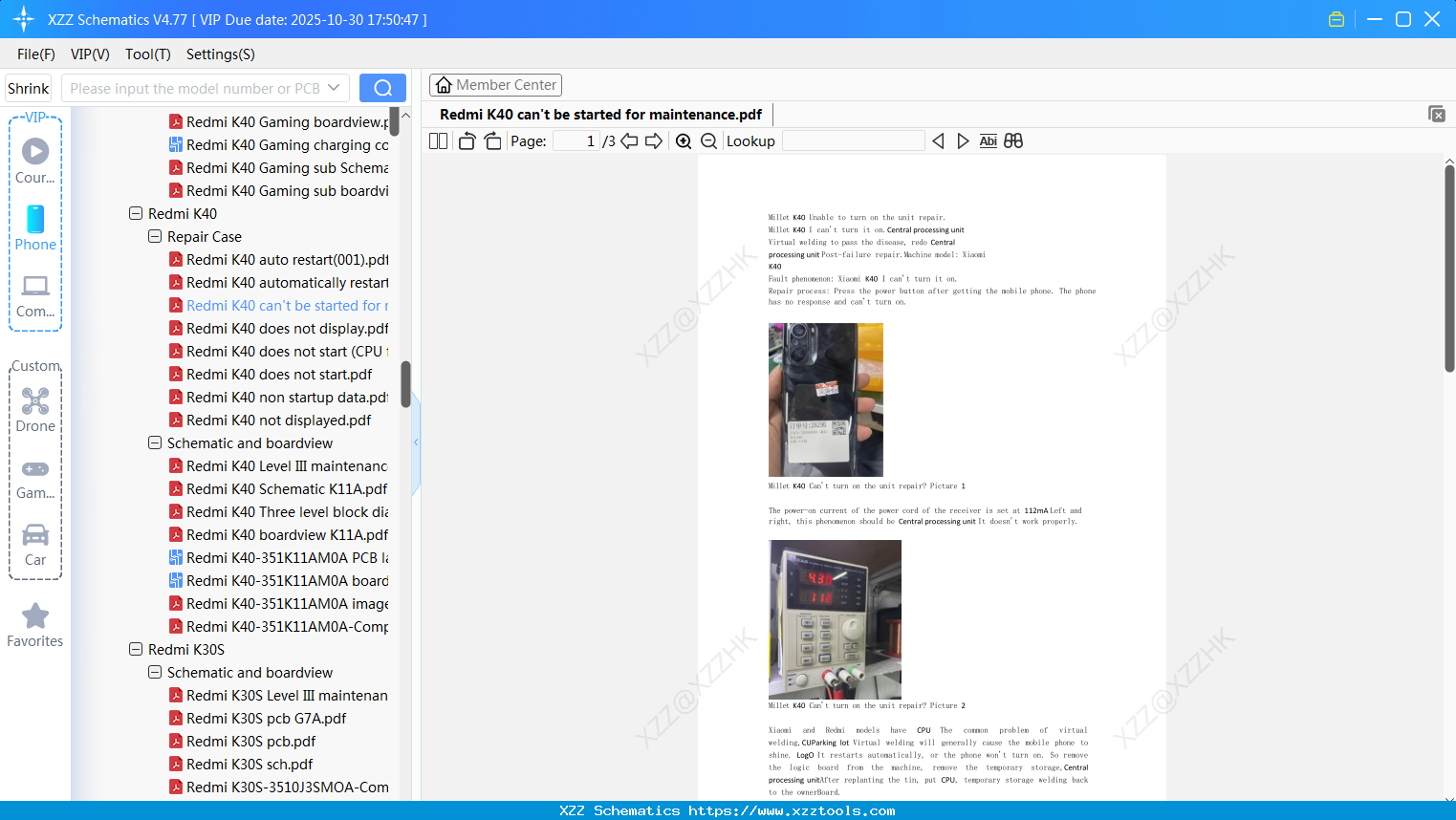 Xiaomi Redmi K40 Can't Be Started For Maintenance